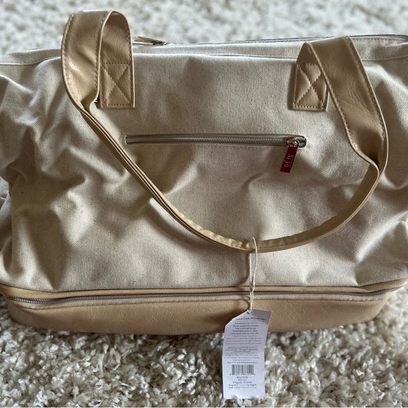 BEIS The Weekender in Beige NWT - Picture 3 of 5
